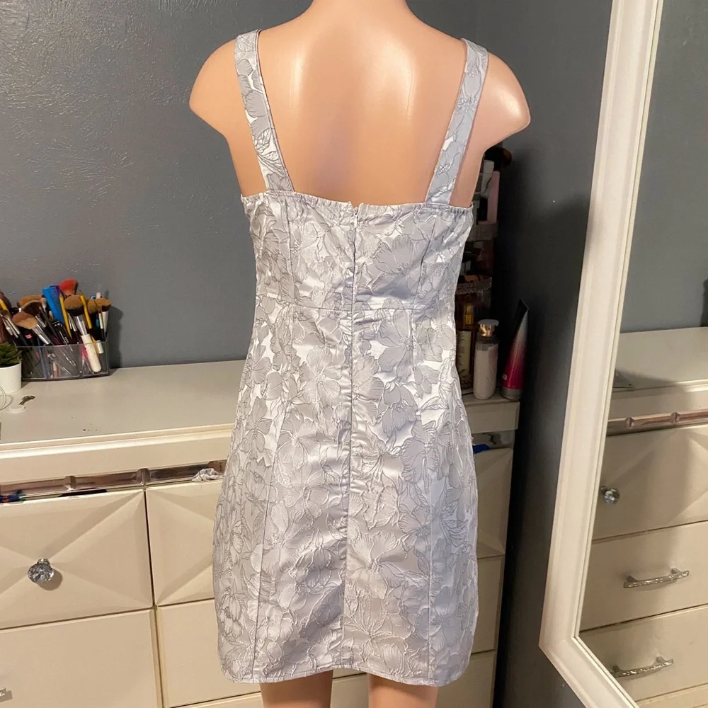 Shein Bodycon Mini Gray Dress - Picture 4 of 9